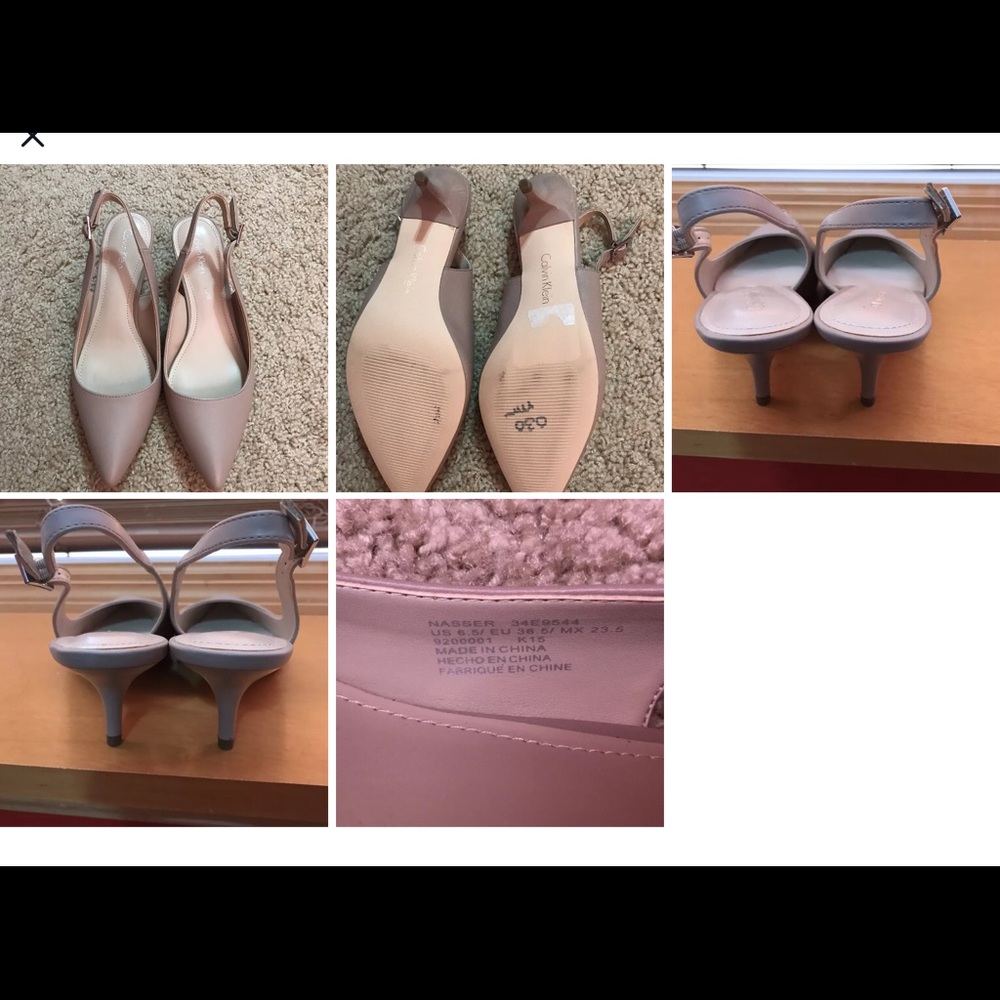 Calvin Klein Nasser 6 1/2 NWOB